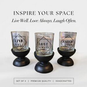 True Living Essentials Candle holder